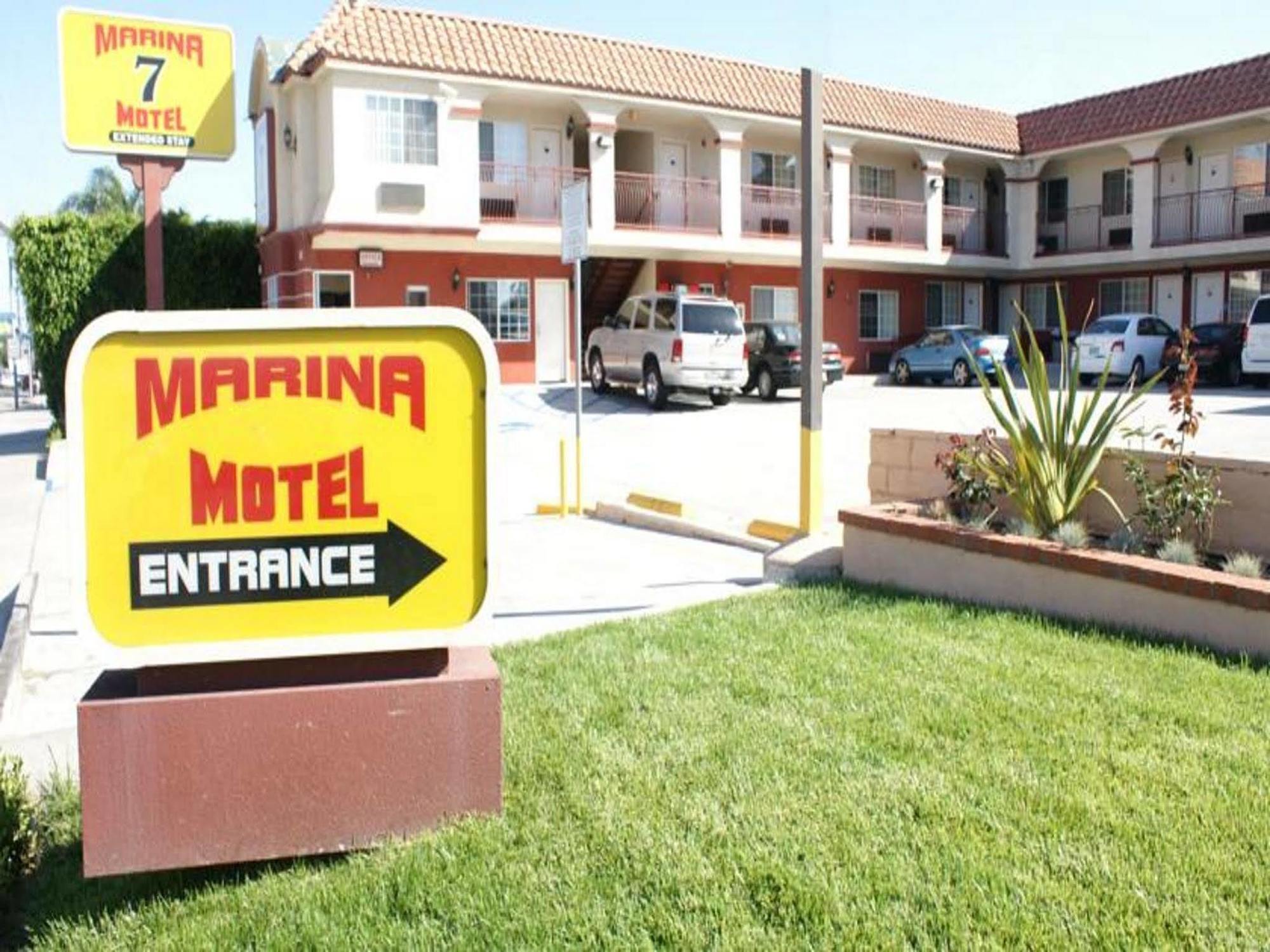 Marina 7 Motel Los Angeles Bagian luar foto